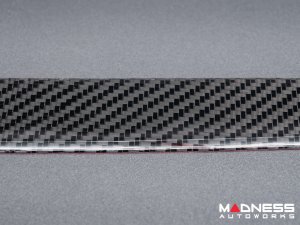 Alfa Romeo Giulia Door Sill Trim Kit - Carbon FIber - Flexible / Self Adhesive Alfa Romeo Giulia Door Sill Trim Kit - Carbon FIber - Flexible / Self Adhesive